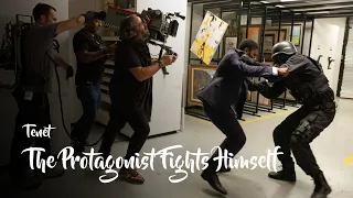 Tenet - The Protagonist Fights Himself Scene - Reversed Freeport Fight