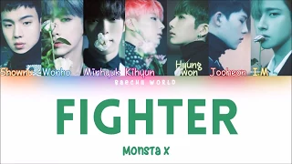 Monsta X (몬스타엑스)- Fighter (COLOR CODED/KAN/ROM/ENG)