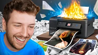 I Regret Giving Viewers Access To My Printer