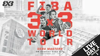 RE-LIVE | FIBA 3x3 World Tour Cebu 2023 | Day 1/Session 1