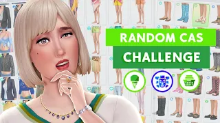 Random CAS Challenge in The Sims 4 | Collaboration with @lesierras | NO CC #sims4
