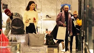 Kendall Jenner's NYC Shopping Spree With Bella Hadid And Hailey Baldwin