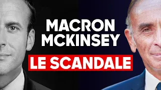 Eric Zemmour dénonce le scandale Macron McKinsey