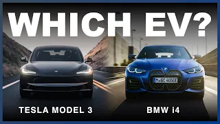 Tesla Model 3 vs BMW i4 | WHICH EV?