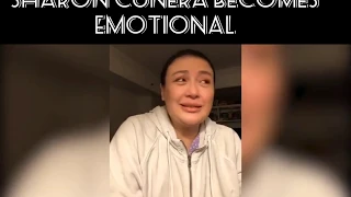 Naiyak si Sharon Cuneta dahil sa ginawang pagkukumpara ng netizen kay KC and Frankie Pangilinan 😔