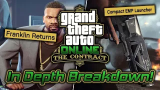 GTA Online "The Contract" DLC In Depth Breakdown! (NEW Weapons, Franklin, Dr. Dre, and More!)