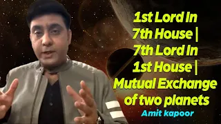 1st Lord In 7th House | 7th Lord In 1st House | Mutual Exchange of two planets🪐[ IN ENGLISH ]