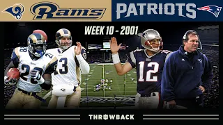 Litmus Test For a Dynasty! (Rams vs. Patriots 2001, Week 10)