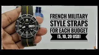 AliExpress watch accessories #24: French military style straps that you should and shouldn't buy