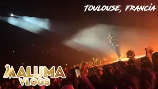 Concierto Maluma en Toulouse, Francia | MalumaVlogs