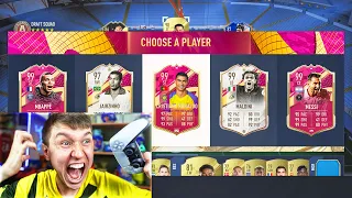 99 RONALDO IN A 195 RATED FUTTIES FUT DRAFT!! (FIFA 23)