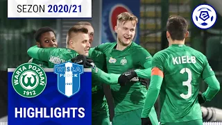 Warta Poznań - Wisła Płock 2:0 | SKRÓT | Ekstraklasa 2020/21 | 20. Kolejka