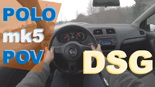 Mk5 VW Polo 1.4 DSG POV sunday morning drive