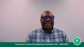 Clackamas County Coordinating Committee (C4) - April 2023