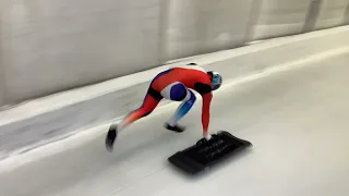 2021 Men's Skeleton EC #7 Sigulda JAPAN Usui