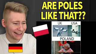 GERMAN Reaction to the BEST MEMES ABOUT POLAND