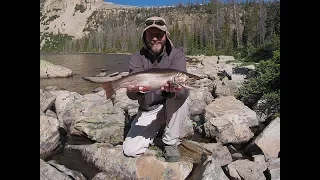 Backpacking the High Uintas of Utah in search of big brook trout