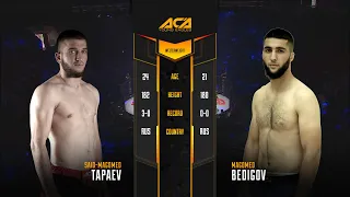 ACA YE 20: Саид-Магомед Тапаев vs. Магомед Бедигов I Said-Magomed Tapaev vs. Magomed Bedigov