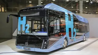 "Группа ГАЗ" представила в Москве электробусы на водородном топливе