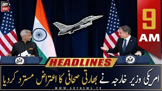 ARY News | Prime Time Headlines | 9 AM | 28th September 2022