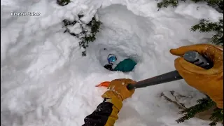 Snowboarder rescued by stranger: 'I was gonna die on my own'