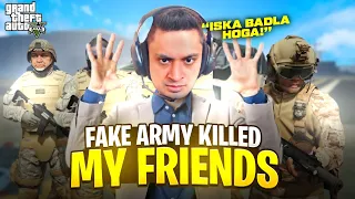 FAKE ARMY OFFICERS KILLED MY FRIENDS 🤬 - GTA 5 GAMEPLAY - MRJAYPLAYS