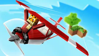 Minecraft Skyblock, aber mit FLUGZEUGEN