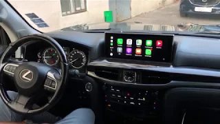 Lexus LX 450D/570 - Apple CarPlay в штатную мультимедиа систему