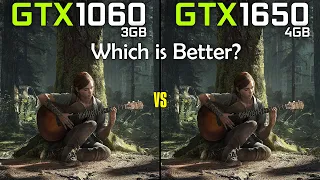 GTX 1060 3GB vs GTX 1650 4GB in 2023 - Test In 7 Games 1080p
