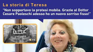 Implantologia Avanzata: Addio Protesi Mobile per Teresa