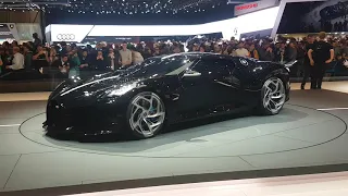 Bugatti La Voiture Noire - Geneva Motor show - Worlds most expensive car
