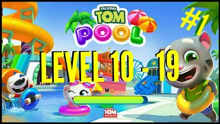 Talking Tom Pool Android Gameplay - ( Levels 10 - 19)