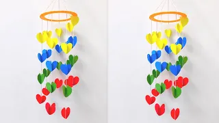 Wall Hanging Craft Ideas | Wall Hanging Craft | Paper Chandelier