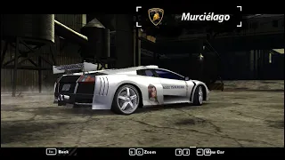 NFSMW 2005: Customization: Lamborghini Murciélago 'Alice Tsukagami' Theme