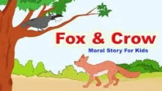 Short story of the fox and the crow#fox & crow#youtube# shortstory#viralvideos#shortshories@kidszone