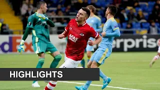 Highlights FC Astana - AZ | Europa League