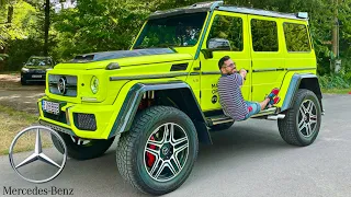 Mercedes G500 4x4² is the most fun way to spend 220,000 Euros