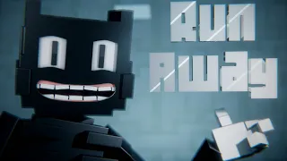 "Run Away" | CARTOON CAT Minecraft Animation (Song By OR3O)