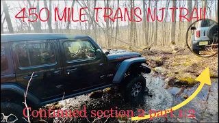 WHEELING THE LAST 260 miles of the trans NJ trail from Jenny jump #jeeplife #offroad #overlanding