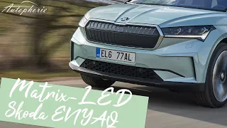 2021 Skoda ENYAQ iV: Matrix-LED Scheinwerfer Test [4K] - Autophorie Extra