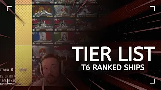 T6 Ranked Ships - Tier List