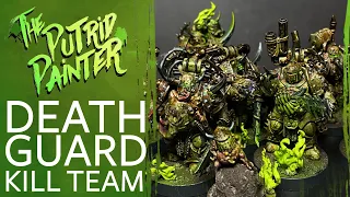 How to paint a Death Guard Plague Marine Kill Team