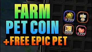 How to FARM Pet Coin and get a FREE Epic Pet | Dragon Nest SEA