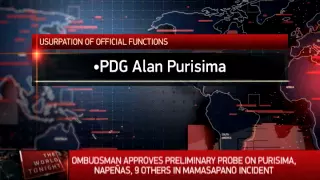 Ombudsman OKs probe on Purisima, Napenas