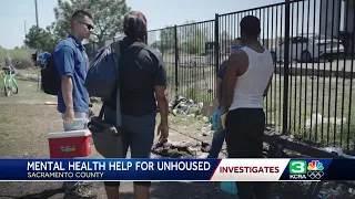 Sacramento County counselor on connecting unhoused with mental health help