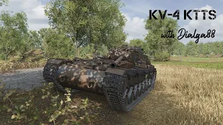 Orthrus KV-4 KTTS - First Experience (Top Tier) (Double Battle) (World of Tanks Console)