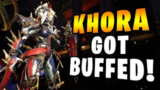 KHORA GOT BUFFED | Melee Arcanes Made HER STRONGER!