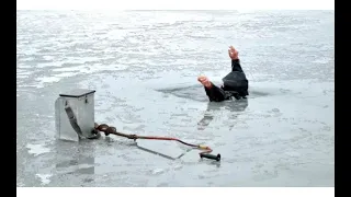 В Ибресинском районе рыбак погиб, провалившись под лед