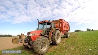 [Cabview] Maxxum 5120 mit 20t Muldenkipper beim MAISHÄCKSELN 2015 *Uncut*