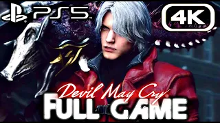 DEVIL MAY CRY PS5 REMASTERED Gameplay Walkthrough FULL GAME (4K 60FPS) No Commentary